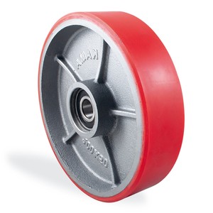 Kama 170x50 Mm Dor Bilyalı Kırmızı Transpalet Tekeri
