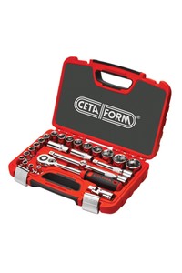 Ceta Form 25 Parça 1/2” 6 Köşe Lokma Takımı (plastik Metal /çantalı)