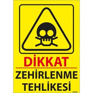 Emek 25x35 Zehirlenme Tehlikesi