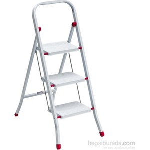 Saraylı Pratik Metal Merdiven 3 Lü
