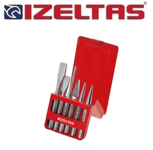İzeltaş 6 Prç Keski Zımba Takımı