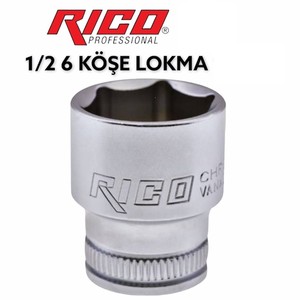  Rıco 1/2 6 Köşe Lokma 13 Mm