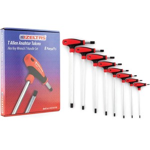  İzeltaş 8 Parça T Tipi Torx Allen Takımı