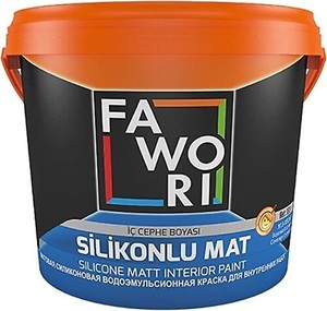 Fawori Silikonlu Mat İç Cephe Boyası ( İstiridye ) 2.5 Lt