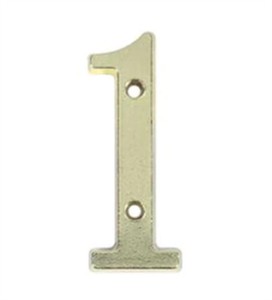 Sima Metal Kapı Numarası Gold No 1