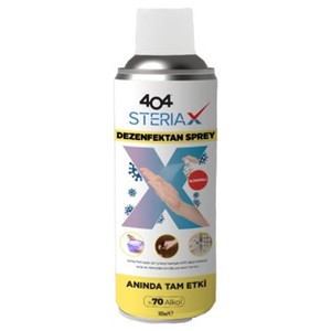 404 Sterıax Dezenfektan Sprey 100 Ml