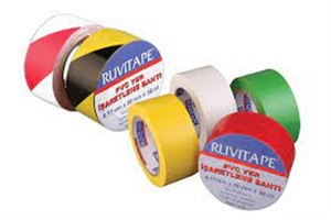  Ruvıtape 0.17mmx50mmx30mt Pvc Yer İşaretleme Bantı Yeşil