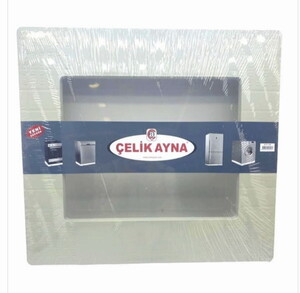 Çelik Ayna 471 Plastik Çek Sür Gri