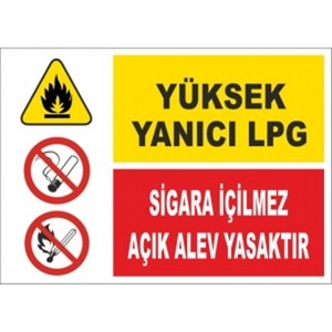  Emek 25x35 Lpg Sigara İçilmez