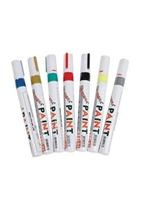  Tıgra Kp7-01 Paint Marker Metal İşaretleme Kalemi (kahve)