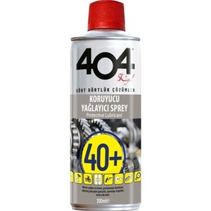 404 Koruyucu Yağlayıcı Sprey 200 Ml