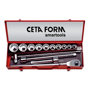 Ceta Form 14 Parça 3/4’’ 6 Köşe Lokma Takımı