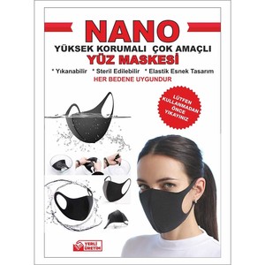 Nano Maske Yüksek Korumalı Çok Amaçlı Maske