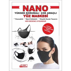  Nano Maske Yüksek Korumalı Çok Amaçlı Maske