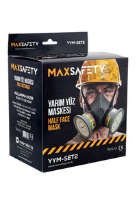 Max Safety Yarım Yüz Maskesi
