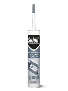  Selsil Genel Amaçlı Silikon Şeffaf 280 Gr