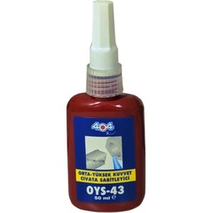 404 Oys-43 Orta-yüksek Kuvvet Cıvata Sabitleyici 50 Ml