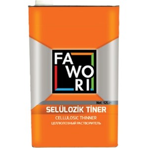 Fawori Selülozik Tiner 12 Lt